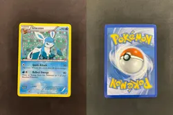 POKEMON UNGRADED GLACEON - BW90 BW90 HOLO P BLACK AND WHITE PROMO LP - Image 1