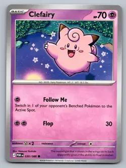 Pokemon TCG ME03: Perfect Order Clefairy 030/088 - Image 1