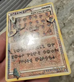 Alph Lithograph 2010 Pokemon Triumphant Ultra Rare 4 - Image 2