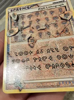 Alph Lithograph 2010 Pokemon Triumphant Ultra Rare 4 - Image 3