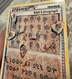 Alph Lithograph 2010 Pokemon Triumphant Ultra Rare 4 - Image 5