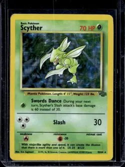 1999 Pokemon Jungle Scyther #10/64 - Image 1