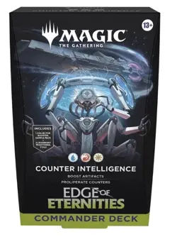 MTG: Edge of Eternities - Commander Deck - Counter Intelligence New Sealed - Image 1