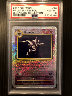 Haunter Legendary Collection REVERSE HOLO PSA 8 46/110 2002 Pokemon - Image 1