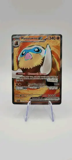 Pokemon TCG: Mamoswine EX 174/159 Ultra Rare - Journey Together - NM - Image 1