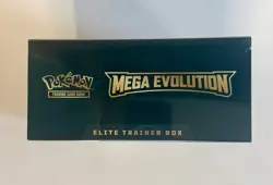 Pokemon TCG Mega Evolution Lucario ETB Elite Trainer Box FACTORY SEALED - Image 3