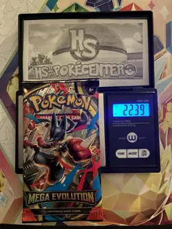 (HEAVY) 22.39g Pokemon TCG Mega Evolution Booster Pack (SEALED)✅ - Image 1