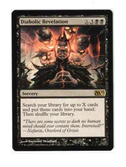 MTG - NM - Diabolic Revelation - Core Set 2013 (M13) 87 - Image 1
