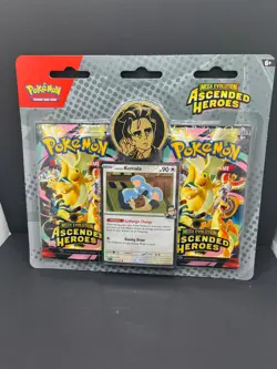 Pokemon TCG Ascended Heroes Larry's Komala 2-Pack Blister BRAND NEW SEALED - Image 1