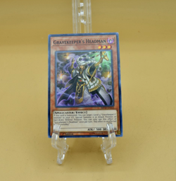 1x (NM) Gravekeeper's Headman - MP19-EN163 - Common - 1st Edition YuGiOh - Image 1