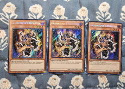 Gravekeeper's Recruiter x3 Set Secret Rare BLMM-EN110 1st Edition NM - Yugioh - Image 1