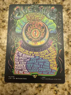 MTG - The Lord of the Rings - The One Ring Poster Showcase M-0748 - Image 2