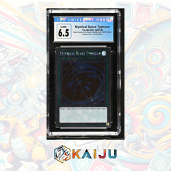 Yu-Gi-Oh! Mystical Space Typhoon 2014 NKRT-EN040 Platinum Rare Lmtd Ed CGC 6.5 - Image 1