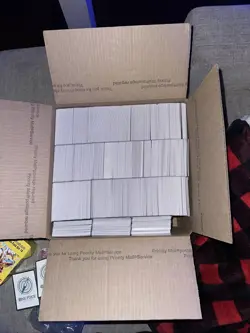 One Piece 4500 Cards Bulk Lot TCG Card Game Mixed Cards ENG Large Flat Rate Box! - Image 1