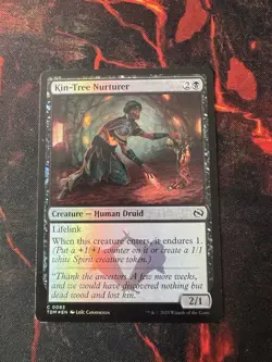 MTG - Kin-Tree Nurturer - TDM - 0083 - Foil - Image 1