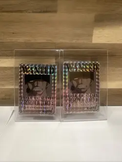 ONE PIECE CCG, STICKER, RORONOA ZORO DEAD OR ALIVE X2 - Image 3