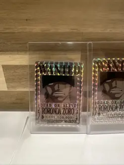 ONE PIECE CCG, STICKER, RORONOA ZORO DEAD OR ALIVE X2 - Image 4