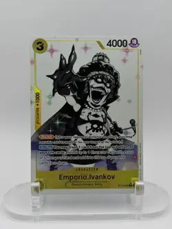 Emporio.Ivankov (Parallel) ST13-005 R One Piece Ultra Deck The Three Brothers NM - Image 1