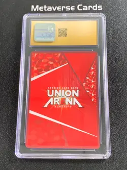 Union Arena JPN Mato Seihei no Slave #MSS-1-067 Tenka Izumo R CGC 10 Pristine - Image 2