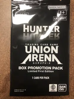 Union Arena TCG Hunter x Hunter Box Promo Pack - Image 1
