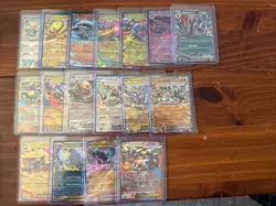 Bundle of 17 Playable EXs Pokemon Cards TCG Lot No Duplicates - Image 1