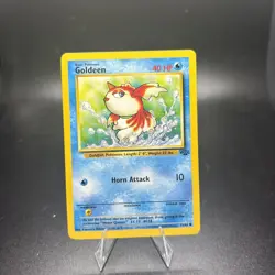 GOLDEEN 53/64 - Jungle - VINTAGE WOTC Pokemon Card - UNLIMITED - NM -c - Image 1