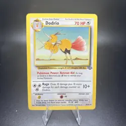 Dodrio 34/64 - Jungle Set - VINTAGE WOTC POKEMON CARD - UNLIMITED - NM -c - Image 1