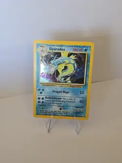 1999 Vintage Gyarados Holographic Base Set Pokemon Card 6/102 - Image 1