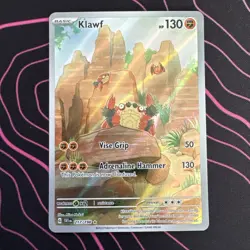 Klawf 217/198 SV01 Full Art Holo Illustration Rare Secret Rare Pokemon Card - Image 1