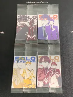 Solo Leveling Mapniverse Series 3 SL3E Promo Card Sealed Lot x 4 - Image 1
