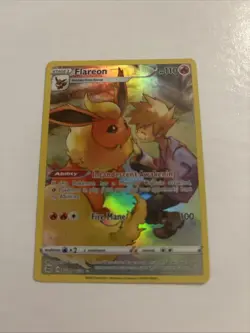Flareon TG01/TG30 SWSH09: Brilliant Stars Trainer Gallery - Pokemon Card - NM - Image 1