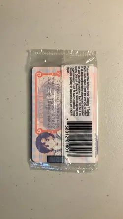 One Sealed Vintage Pack x7 Cards 1993 - 1995 Sailor Moon Carddass Bandai - 114 - Image 2
