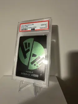 [NM] ONE PIECE Card Game DON !! Card Storage X Don Straw Hat Pirates Zoro AF50 - Image 1