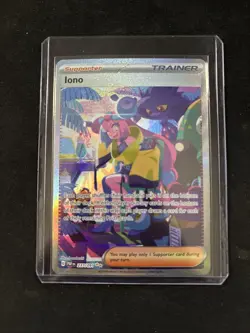 lono Holo Card 237/091 Full Art Paldean Fates Pokemon card NM - Image 1