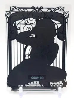Goddess Story - Black Metal Waifu Card - Makima - NUMBERED 008/100 - Image 2