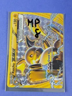 Raichu BREAK - 50/162 - Break Rare Breakthrough - Pokemon Card - MP - Image 3