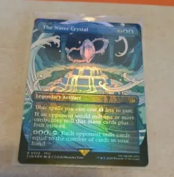 The Water Crystal Borderless FOIL Final Fantasy MTG MINT 🔥 - Image 1