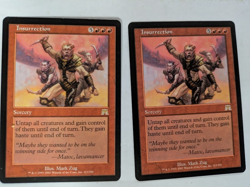 2 Insurrection Onslaught MTG NM Free shipping with tracking - Image 1