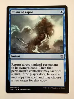 Chain of Vapor U Commander 2016 84 - Magic the Gathering TCG - Image 1