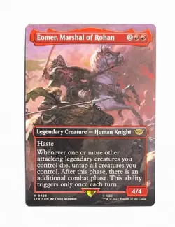 Eomer, Marshal of Rohan ~ MTG Lord of the Rings ~ Borderless #0428 - Image 1