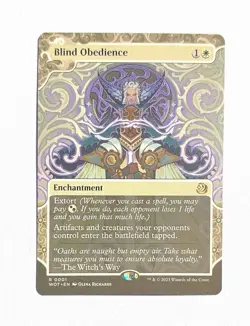 Blind Obedience ~ MTG Enchanting Tales ~ Extended Art #0001 - Image 1