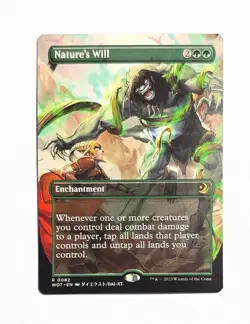 Nature's Will ~ MTG Enchanting Tales ~ Borderless #0082 - Image 1