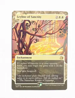 Leyline of Sanctity ~ MTG Enchanting Tales ~ Extended Art #0010 - Image 1