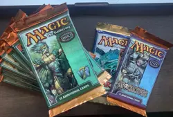 MTG - Lot of 10-7th Ed, 1 Apoc, and 1 Starter,+ HP Bayou and Tundra-Free Ship - Image 1