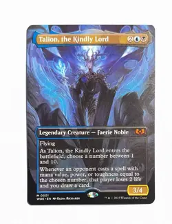 Talion, the Kindly Lord ~ MTG Wilds of Eldraine ~ Borderless #0301 Mythic - Image 1