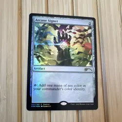 Wizards of the Coast Arcane Signet Artifact Foil Promo Festival 001/001 EN 2022 - Image 1