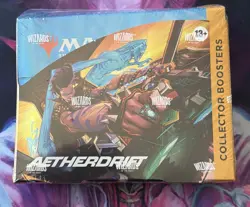 New Sealed MTG Magic The Gathering Aetherdrift Collector Booster Box x1 - Image 1