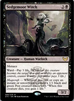 Sedgemoor Witch R Strixhaven: School of Mages 86 LP - Image 1