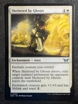 Sheltered by Ghosts - Duskmourn: House of Horrors (MTG) - Image 1
