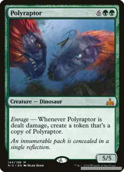 Polyraptor [RIX - 144] - NM [Normal] TCG MTG - Image 1